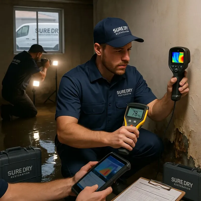 Initial Assessment and Documentation process in Laguna Park, TX